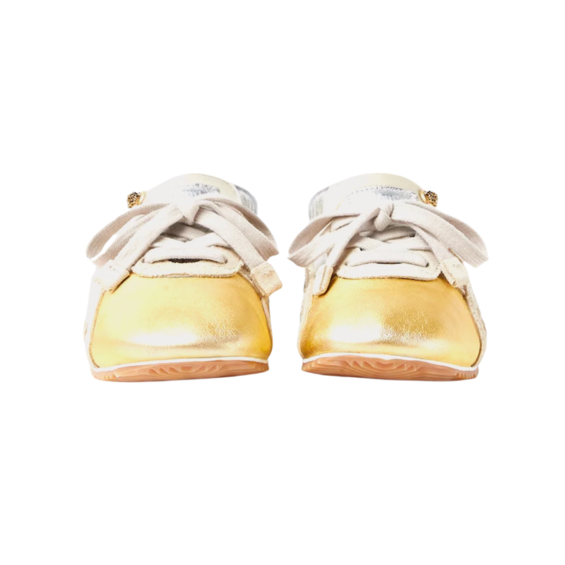 Versace x Onitsuka Tiger TAI-CHI Sakura Metallic Silver Gold