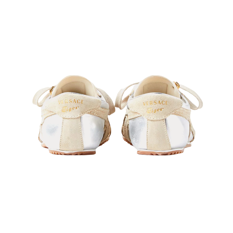Versace x Onitsuka Tiger TAI-CHI Sakura Metallic Silver Gold