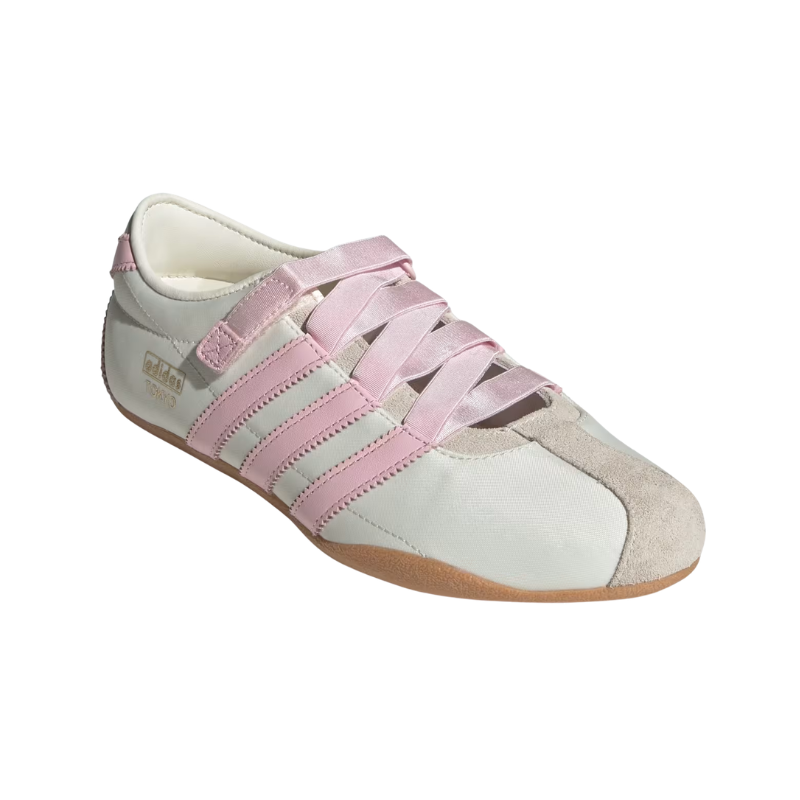 adidas Tokyo Mary Jane Off-White and Clear Pink