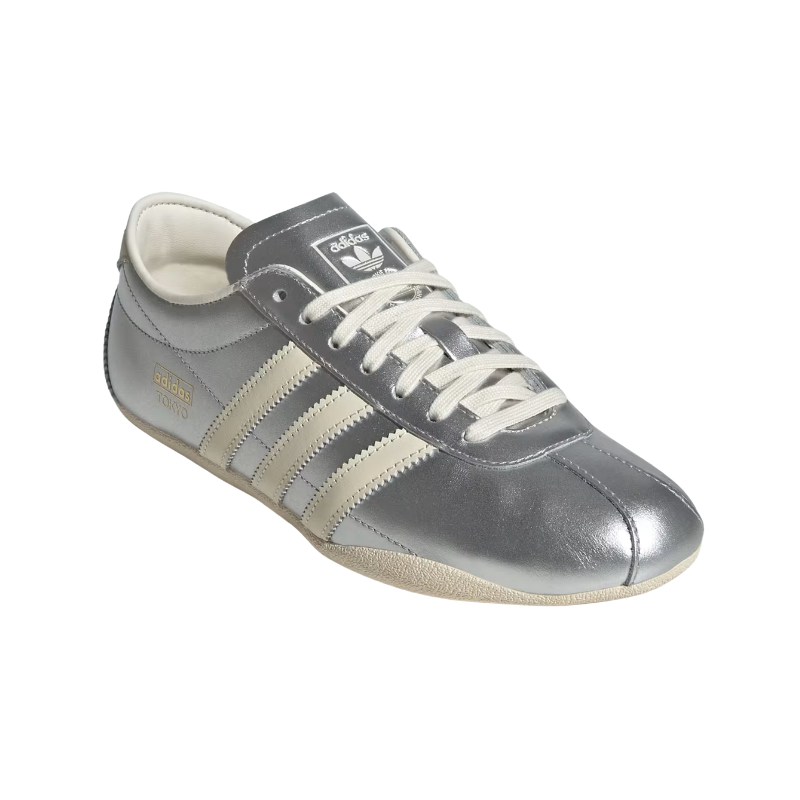 adidas Tokyo Sneaker Silver Metallic/Cream White