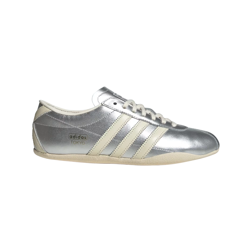 adidas Tokyo Sneaker Silver Metallic/Cream White