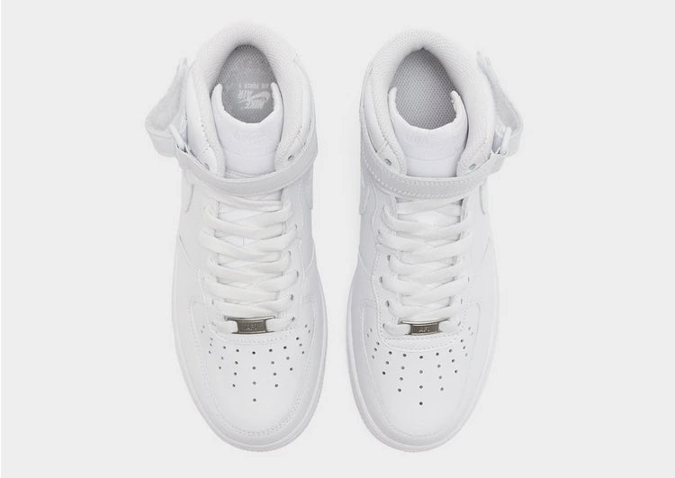 Nike Air Force 1 Mid plain white